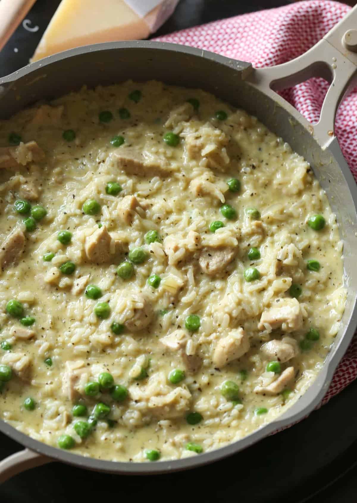  A bowl of comforting cream of chicken 