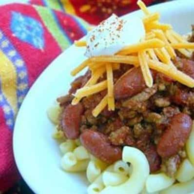  A bowl of this chili on a chilly day is sure to warm you up from the inside out.