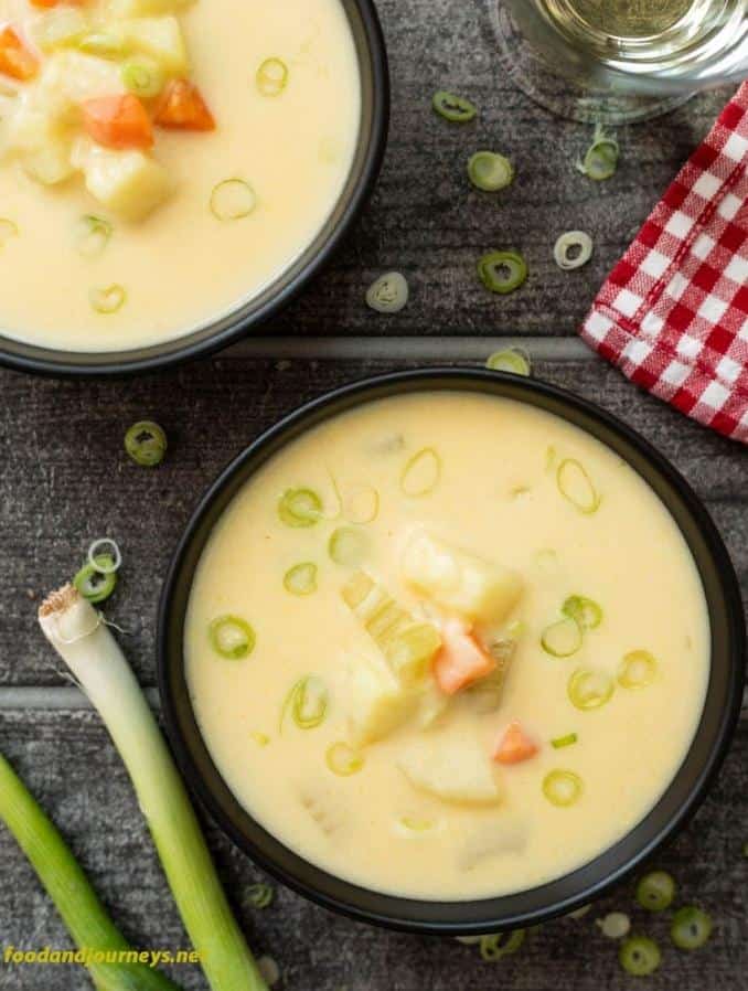  A bowl of this soup is like a warm hug for your taste buds.