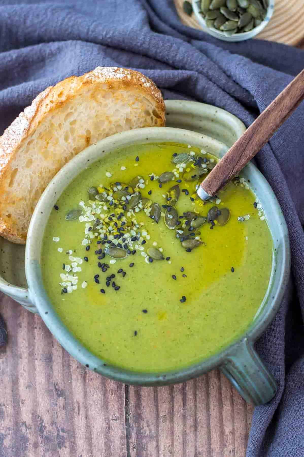  A green soup that you won't regret trying