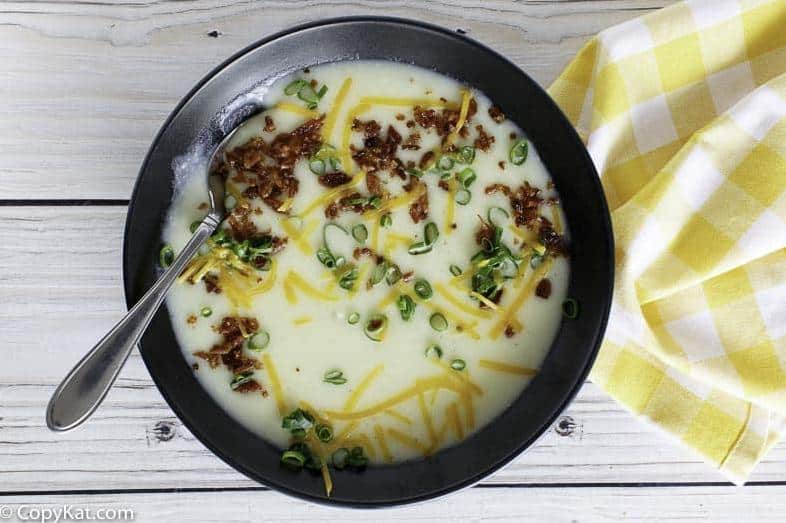  A lighter version of the classic Bennigan's Potato Soup that you won't be able to resist.
