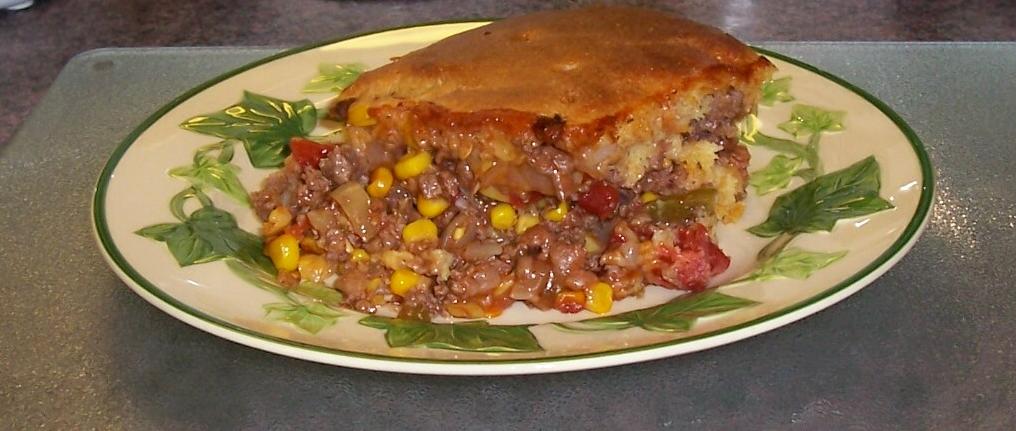  A perfect family dinner: This hamburger pie is a crowd-pleaser that everyone will love.