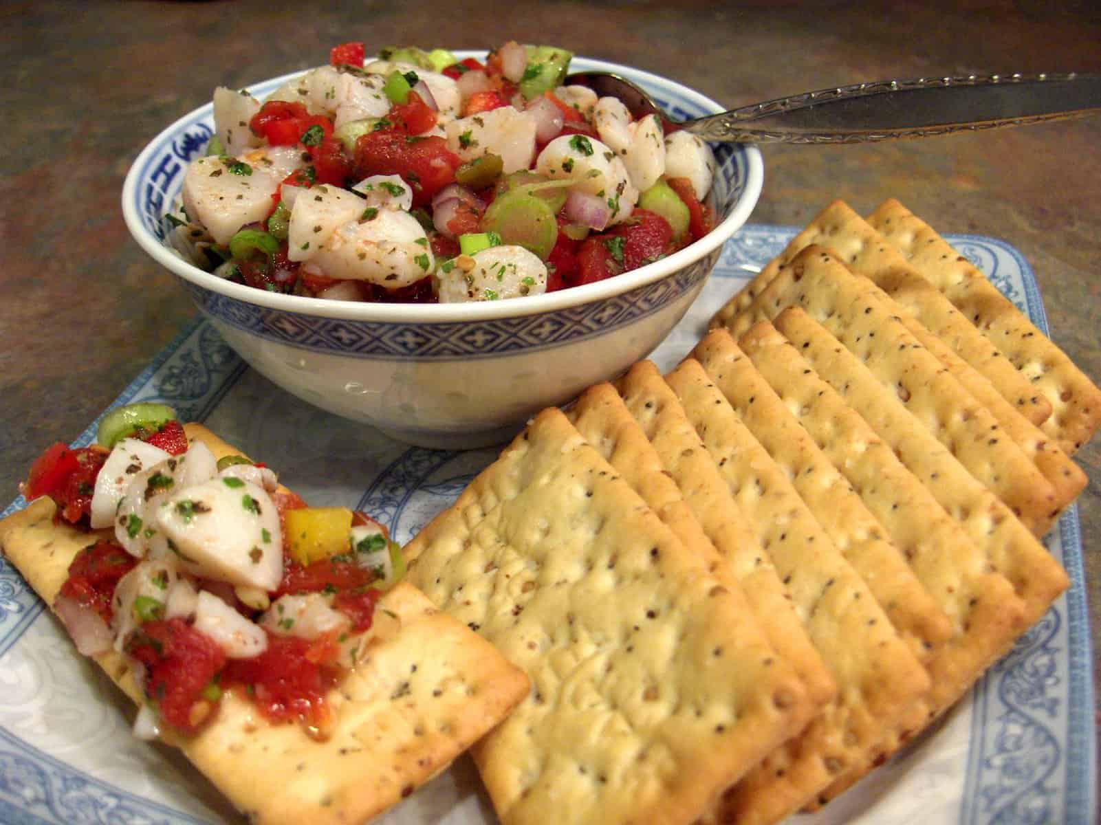  A refreshing and colorful appetizer that will transport you to the coast of Mexico!