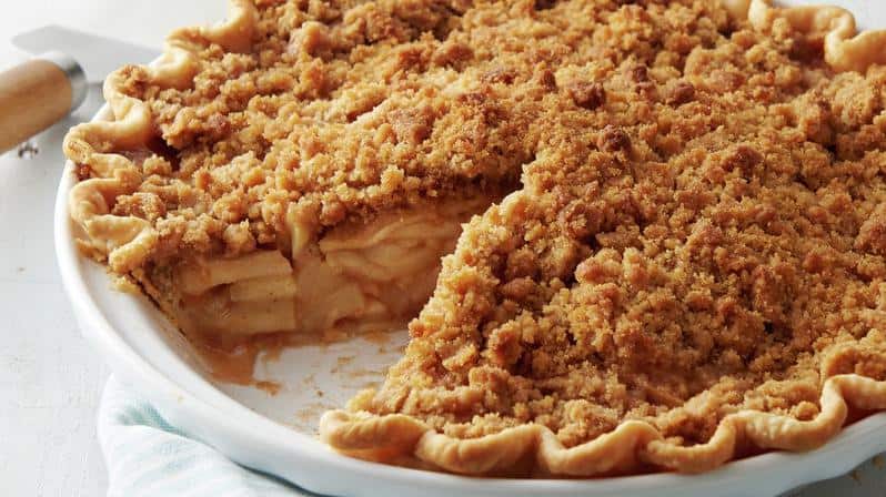  A slice of warm Dutch Apple Pie is like a hug from your grandma on a chilly fall day.