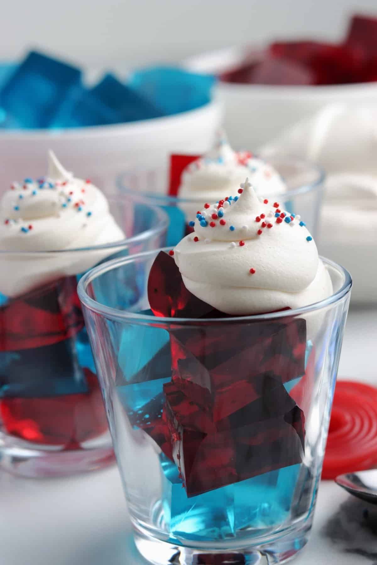  Add a little excitement to your dessert table with these creamy jigglers.
