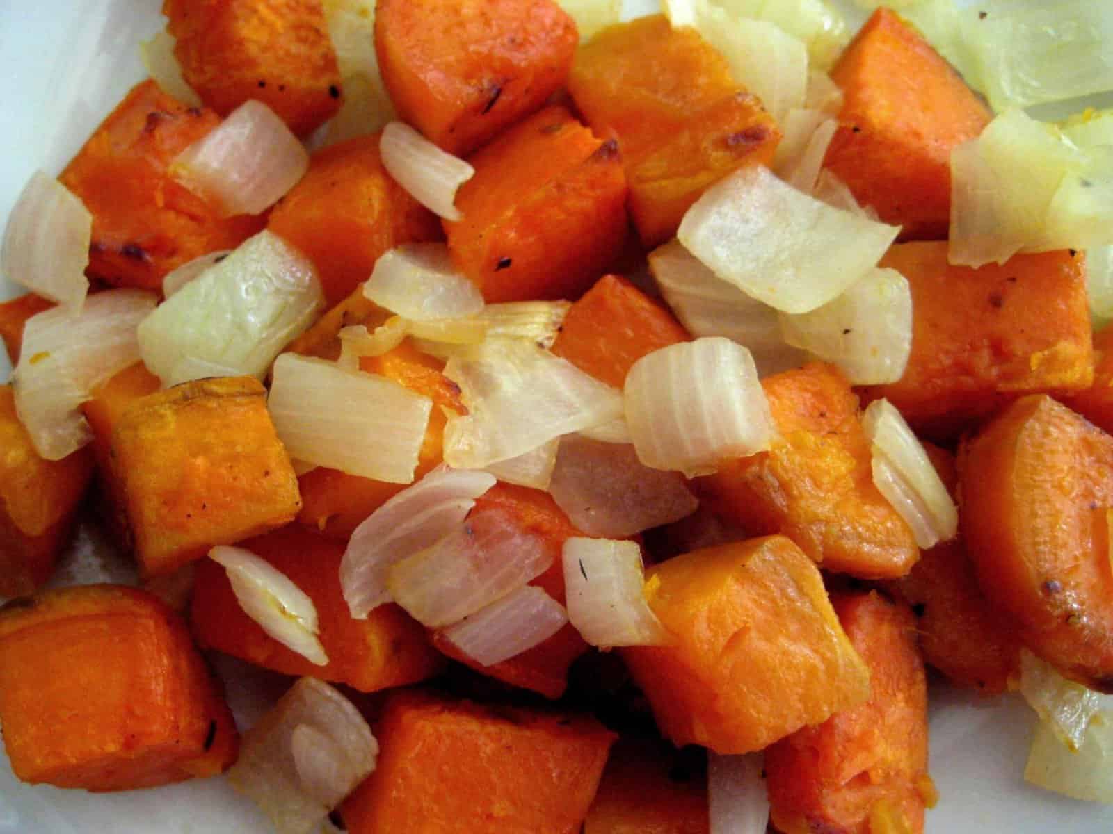  Add a pop of color to your plate with these vibrant sweet potatoes