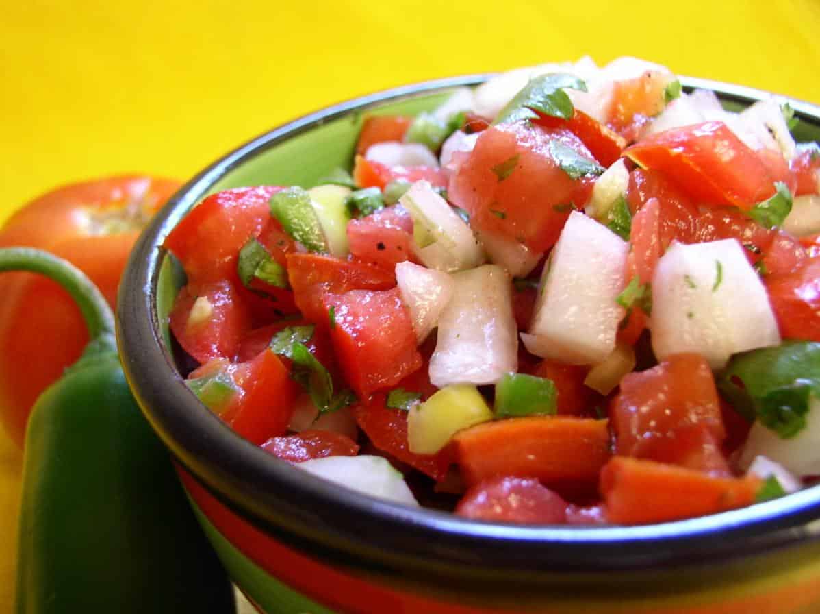  Add some heat to your meals with this delicious salsa.