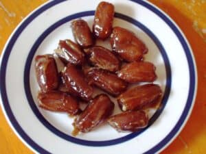 Almond Stuffed Dates