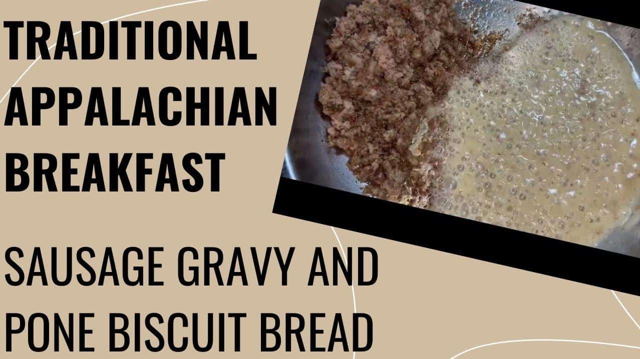 Appalachian Gravy Bread