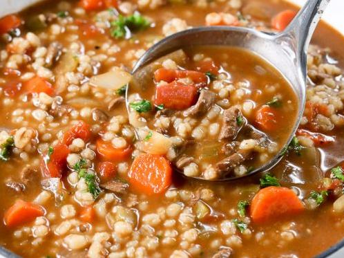 Beef Vegetable and Barley Soup Starter Mix