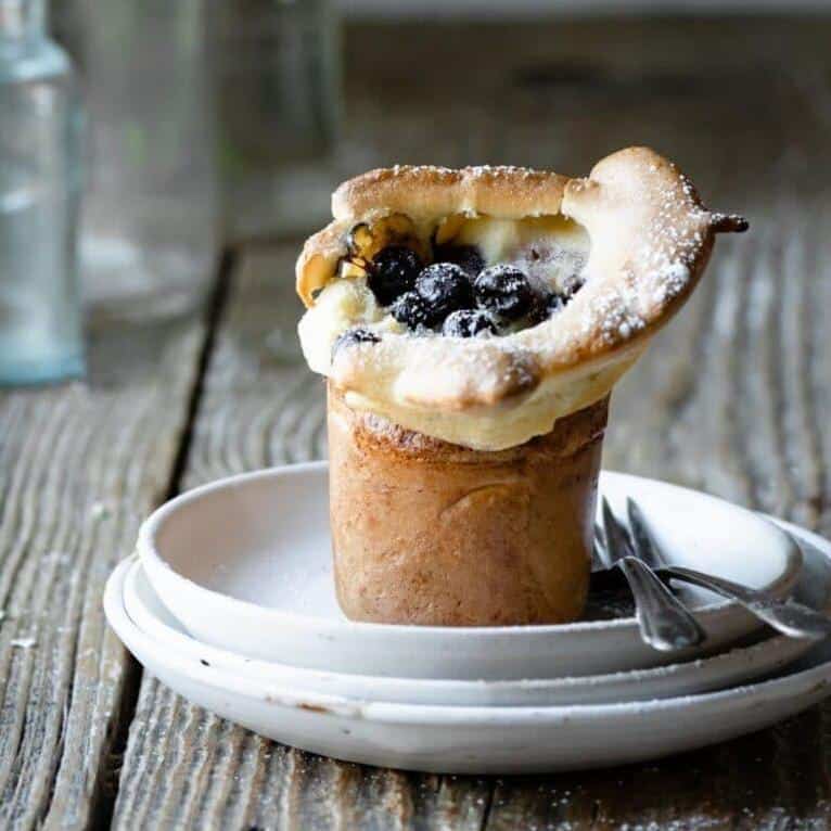 Better Than Best Blueberry Popovers