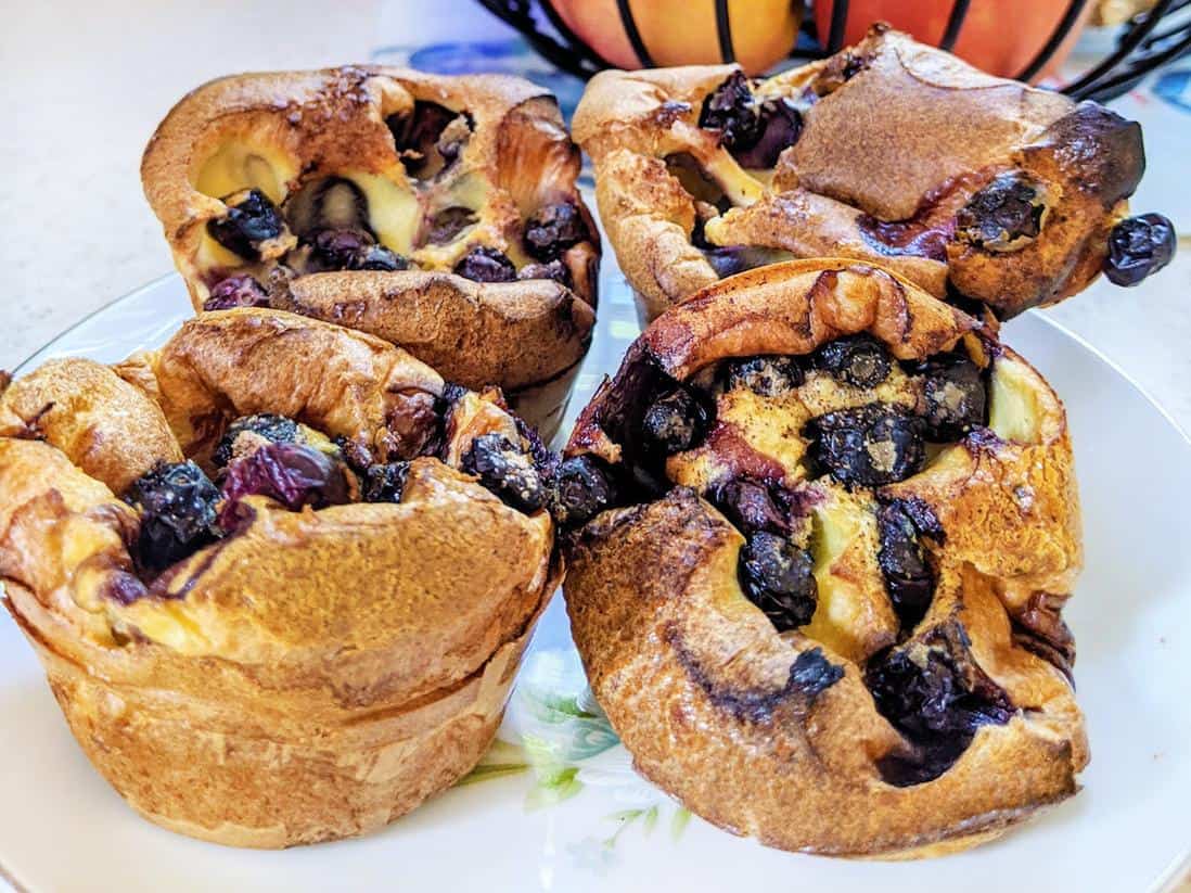 Better Than Best Blueberry Popovers Recipe