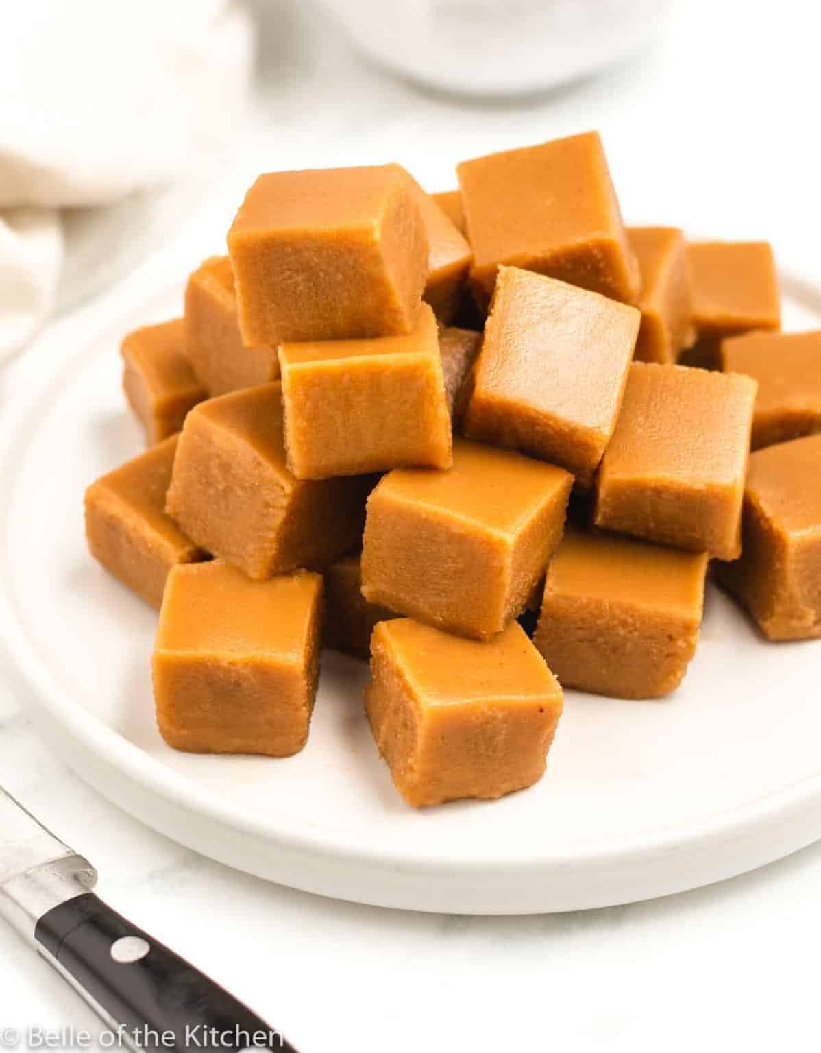  Can you resist the temptation of this delicious peanut butter fudge?