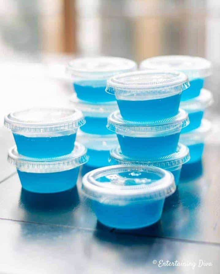 Caribbean Blue Jello Shots: A Tropical Delight!