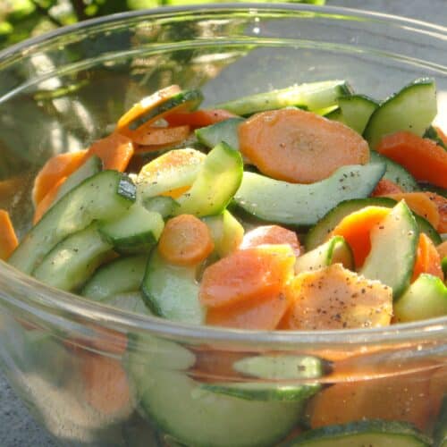 Chef Michael Smith Cucumber and Carrot Salad