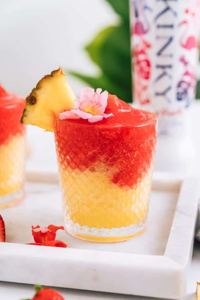  Cool off with a refreshing blend of fruity flavors.