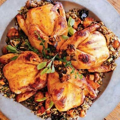 Delicious Cornish Game Hens and Rice Bake Recipe