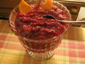 Cranberry-Pear Compote
