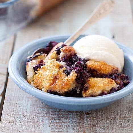 Don’t Mess With Texas-Style Blueberry Cobbler Recipe