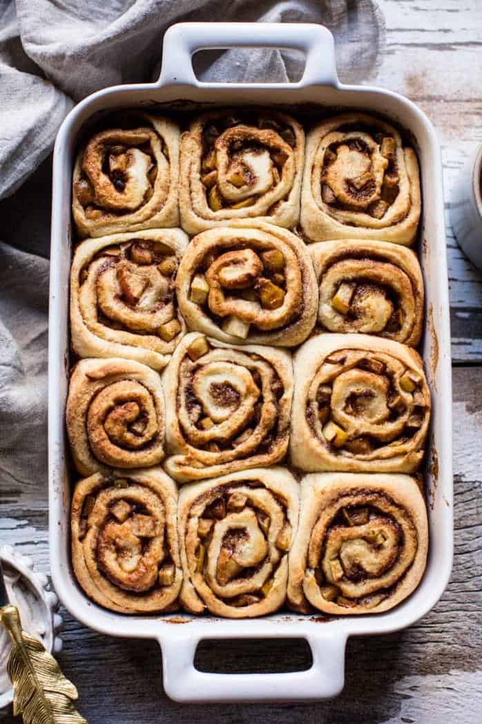  Get ready to indulge in the warm, gooey goodness of these cinnamon rolls.