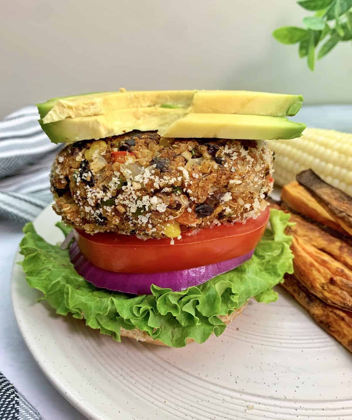  Get ready to wrangle some flavor with these Vegan Cowboy Burgers!