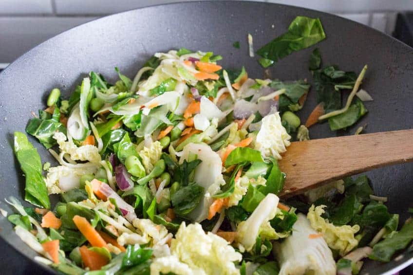  Get your daily dose of nutrients with this stir-fried kohlrabi.