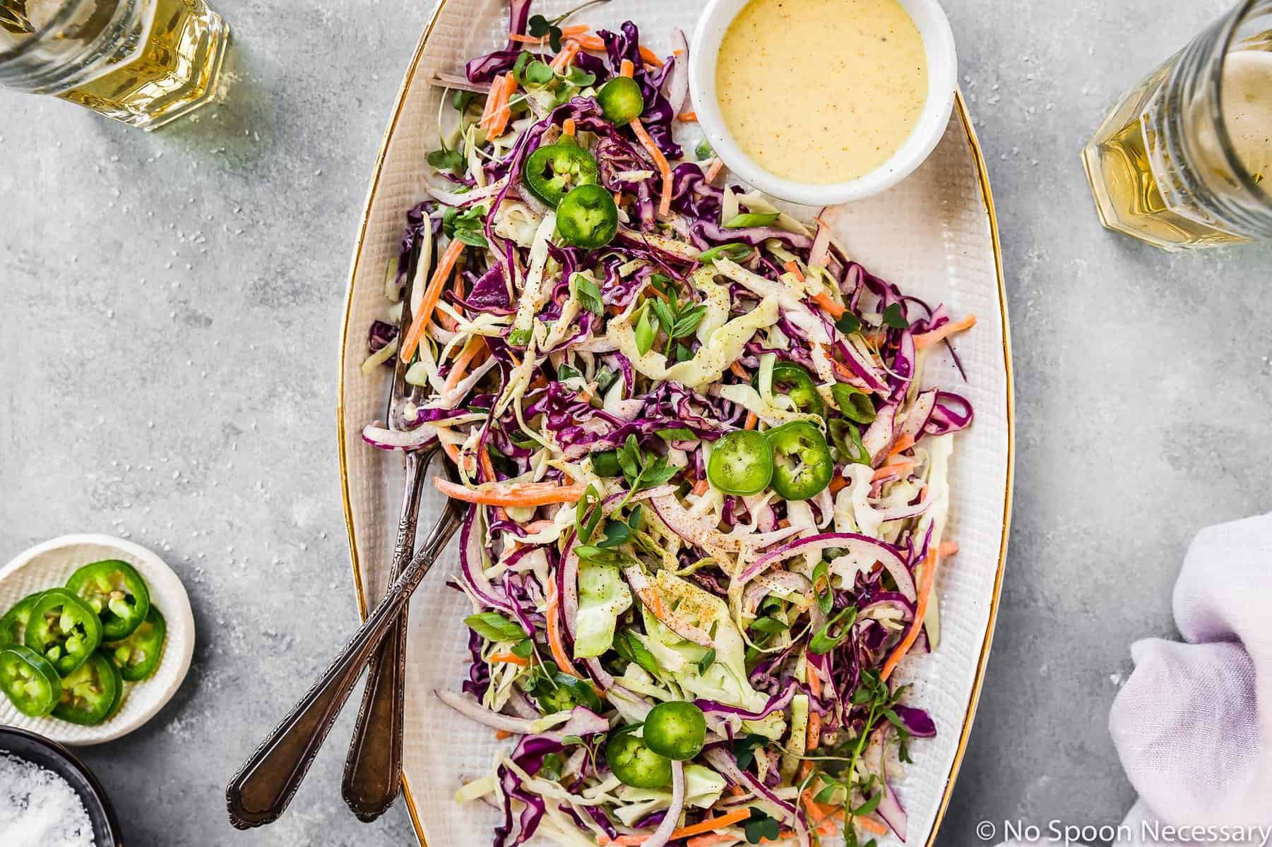  Get your daily dose of vegetables with this delicious slaw.