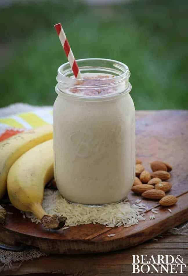  Give your taste buds a treat with this horchata smoothie.