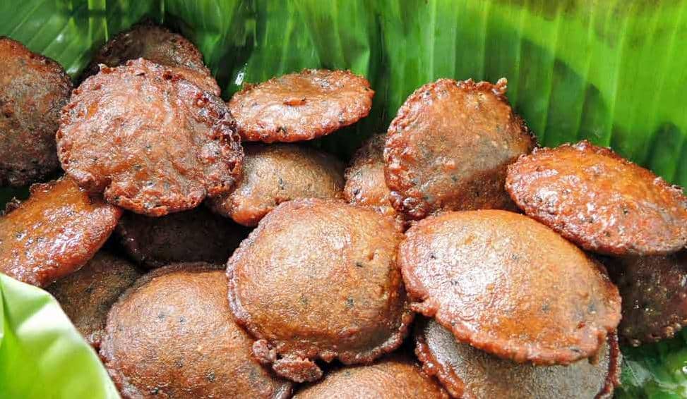  Golden brown Neyyappam fresh out of the pan