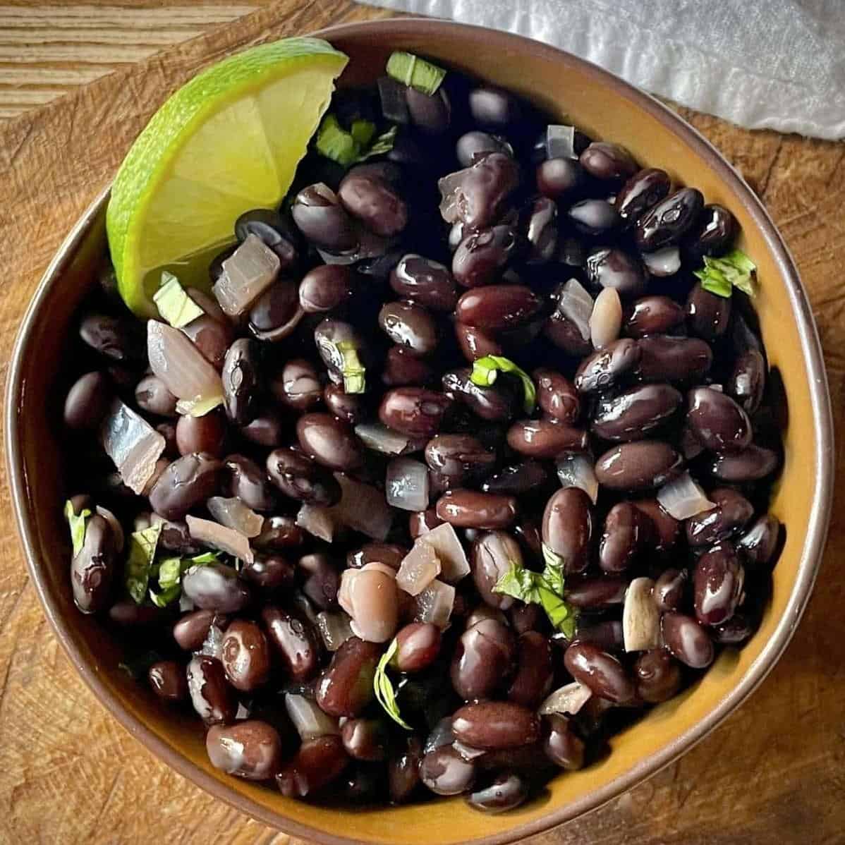 Guatemalan Style Black Beans