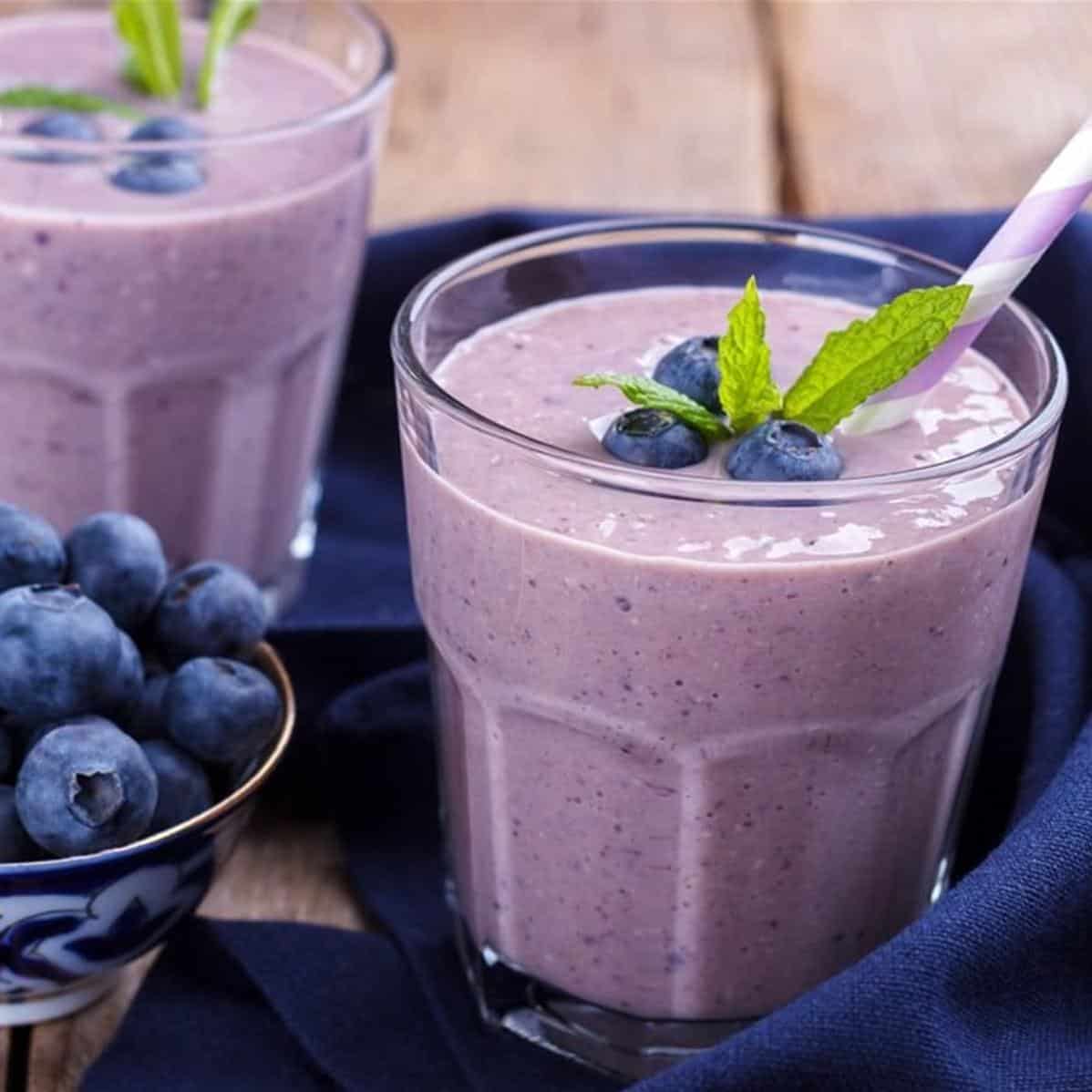  Have a taste of summer with our Booberry Yogo Smoothie.