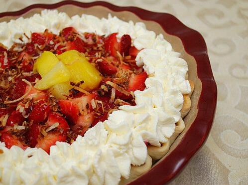 Hawaiian Strawberry Pie