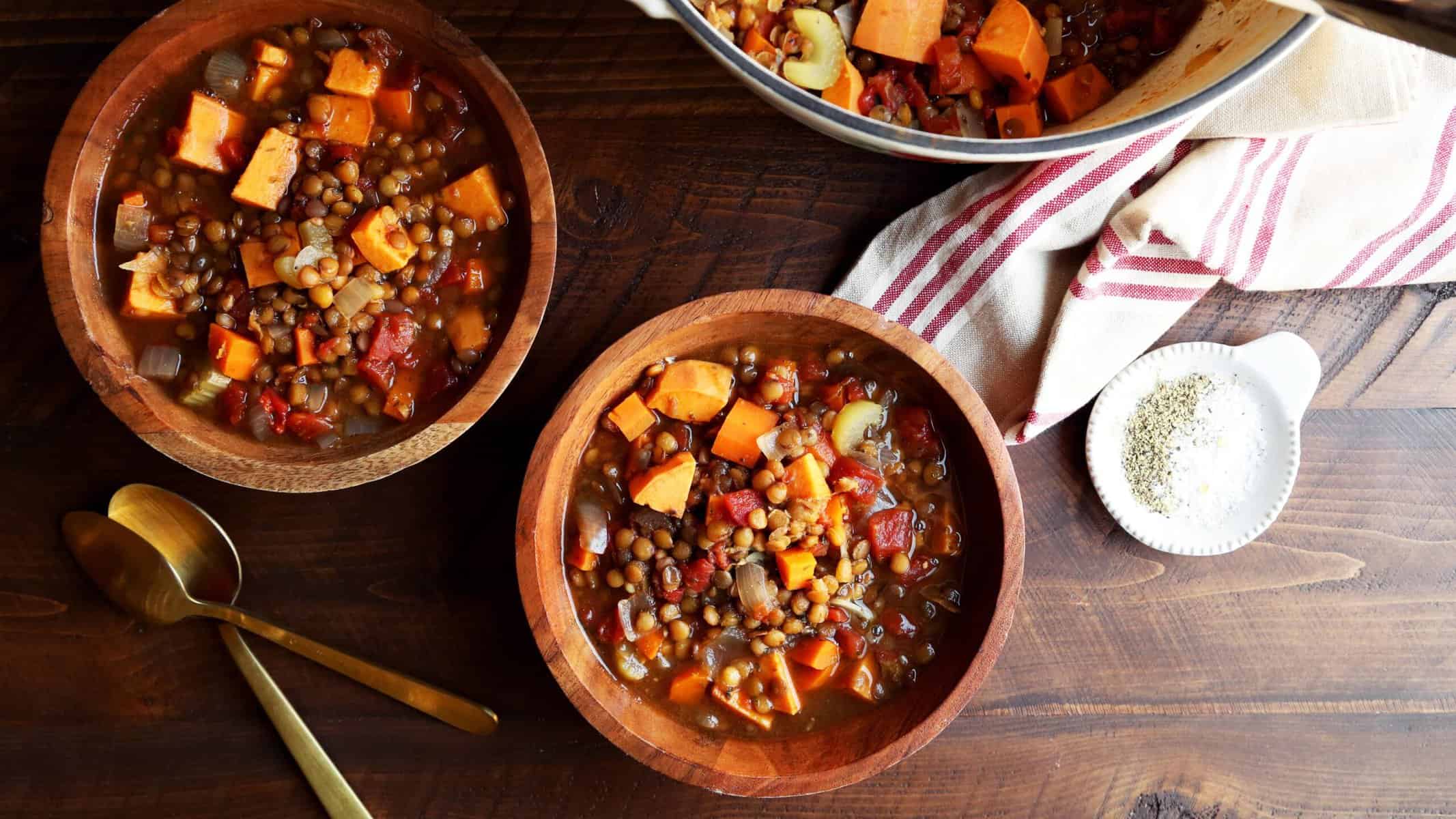 Israeli Rice and Lentil Stew with Cumin and Garlic Recipe