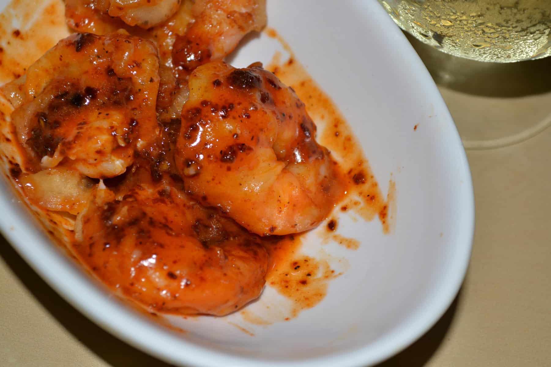  Juicy, succulent shrimp with a spicy kick