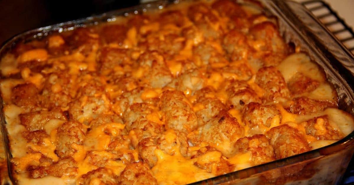  Layers of tender meat, creamy beans, and crispy corn chips make this casserole irresistible