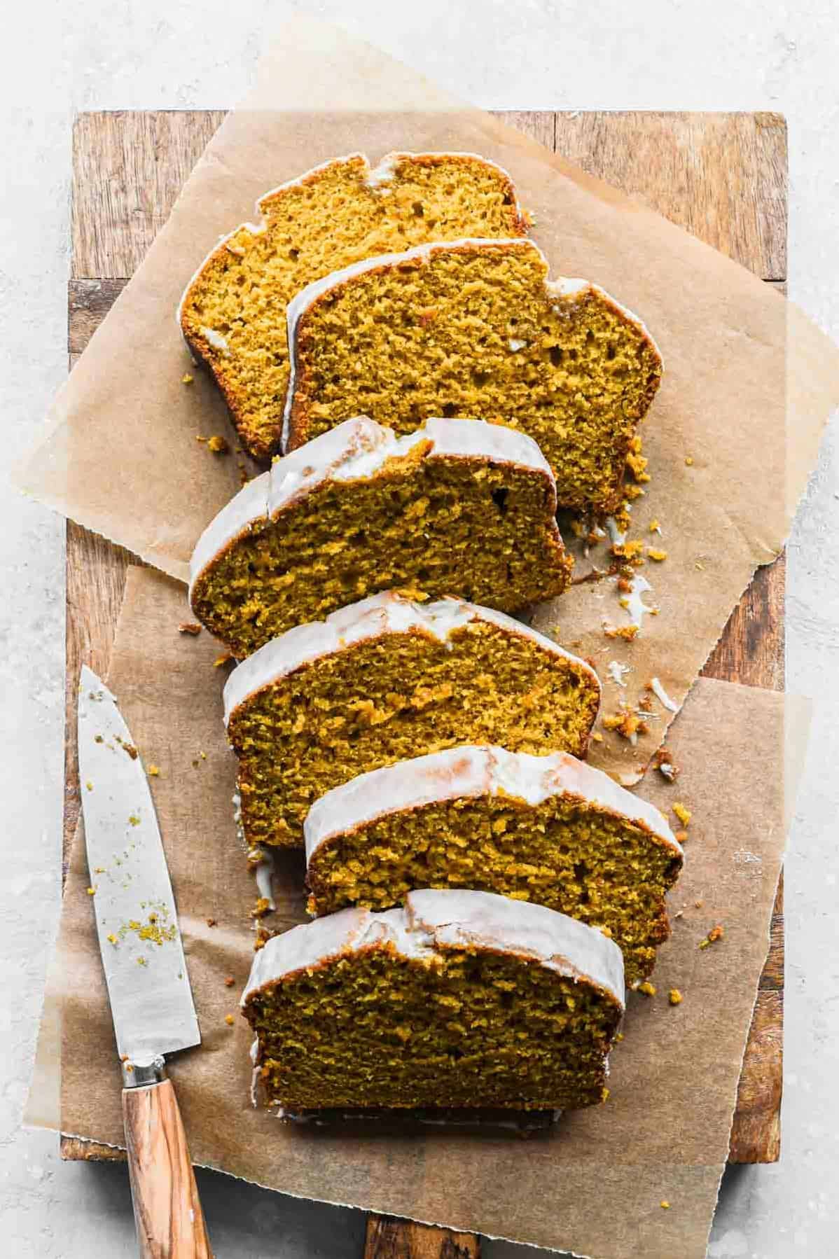  Maple syrup takes this pumpkin bread to the next level