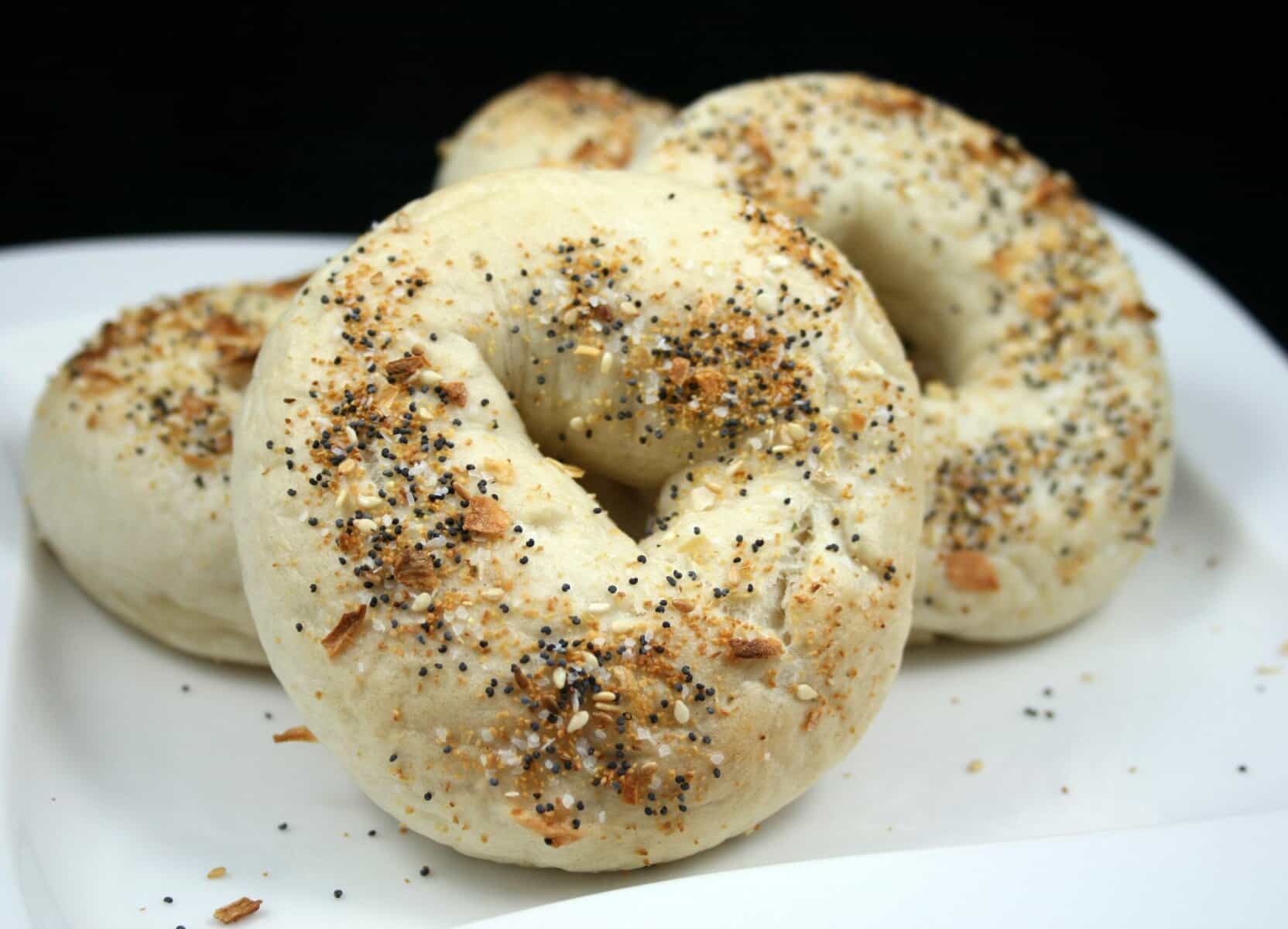  No need to go to the store for bagels when you can make them at home!