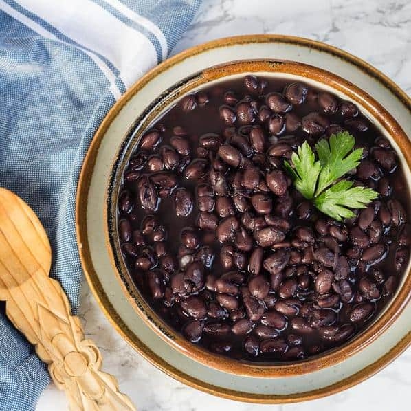  Our secret to perfectly cooked black beans? The pressure cooker!