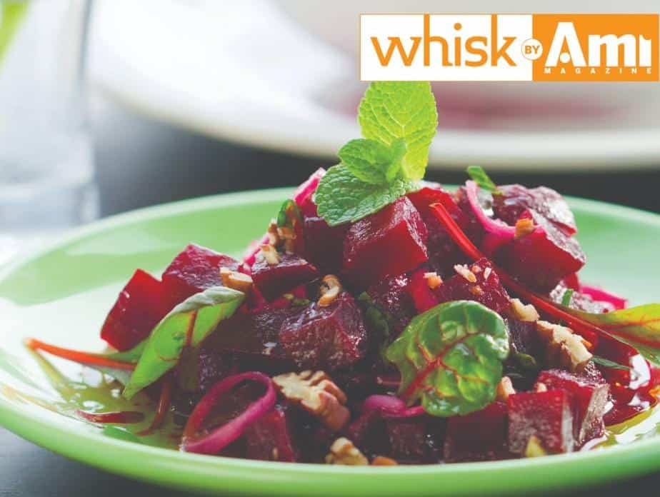  Perfect for Shabbat, this beet salad is both delicious and easy to make.