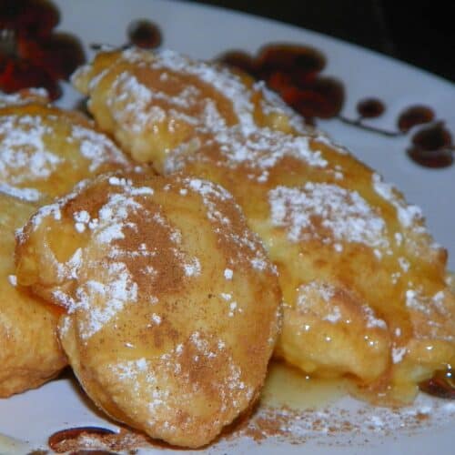 Petoules (Pan-Fried Honey Pancake)