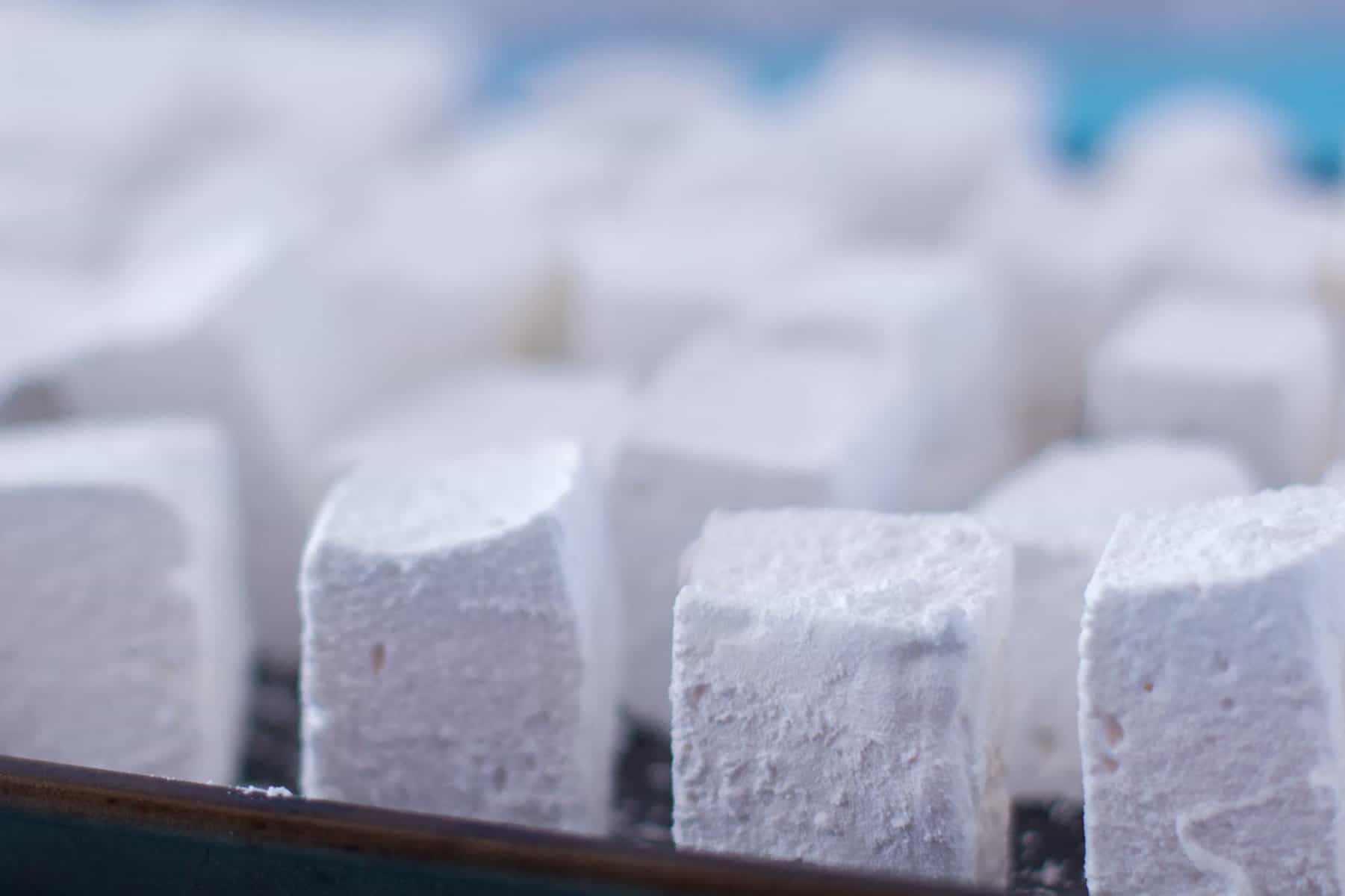  Pillowy soft and sweet marshmallows, perfect for snacking or topping hot cocoa.