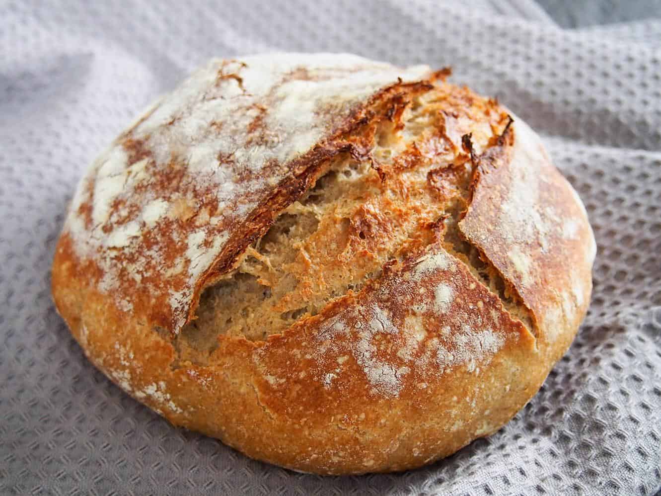 Quick and Easy Artisan Pain De Campagne/Pane Rustica
