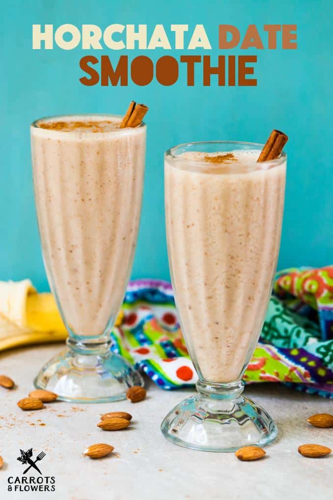  Satisfy your sweet tooth with this creamy horchata smoothie!