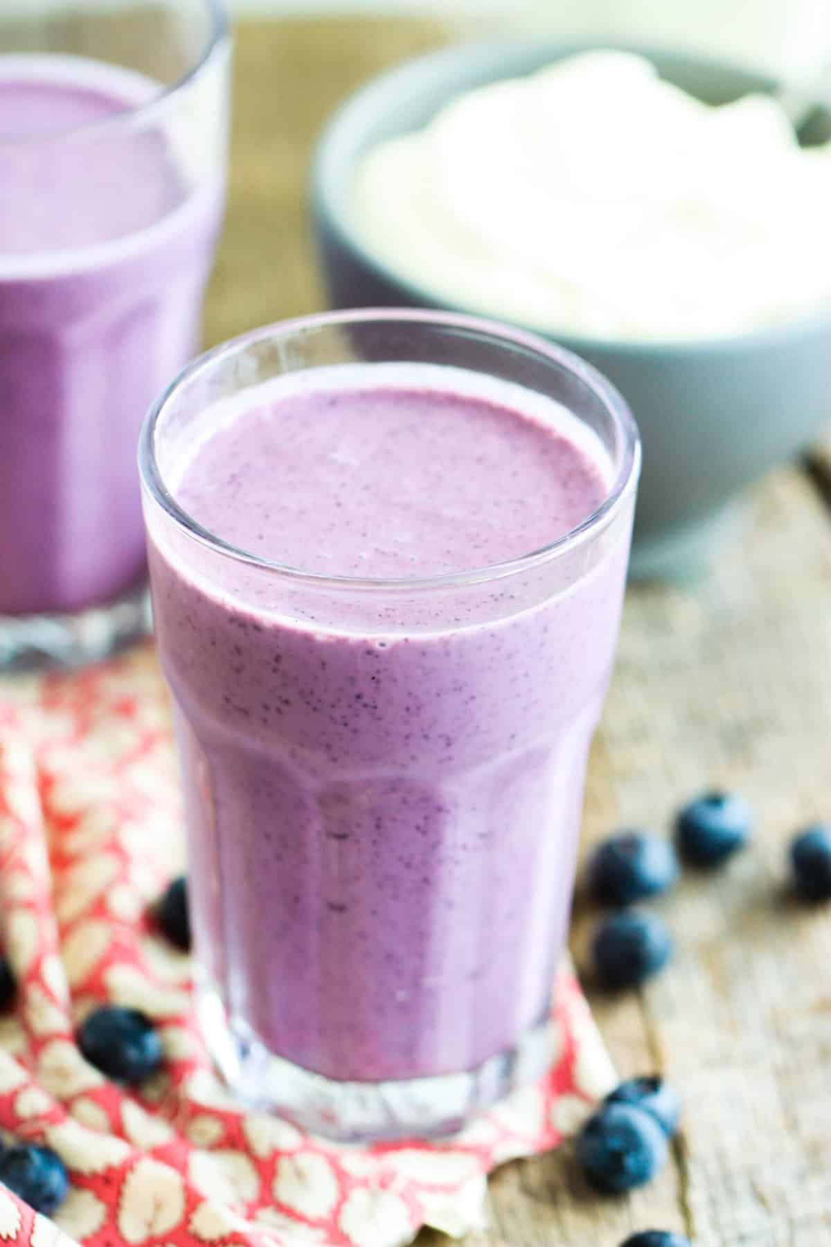  Satisfy your sweet tooth with this delicious Booberry Yogo Smoothie.