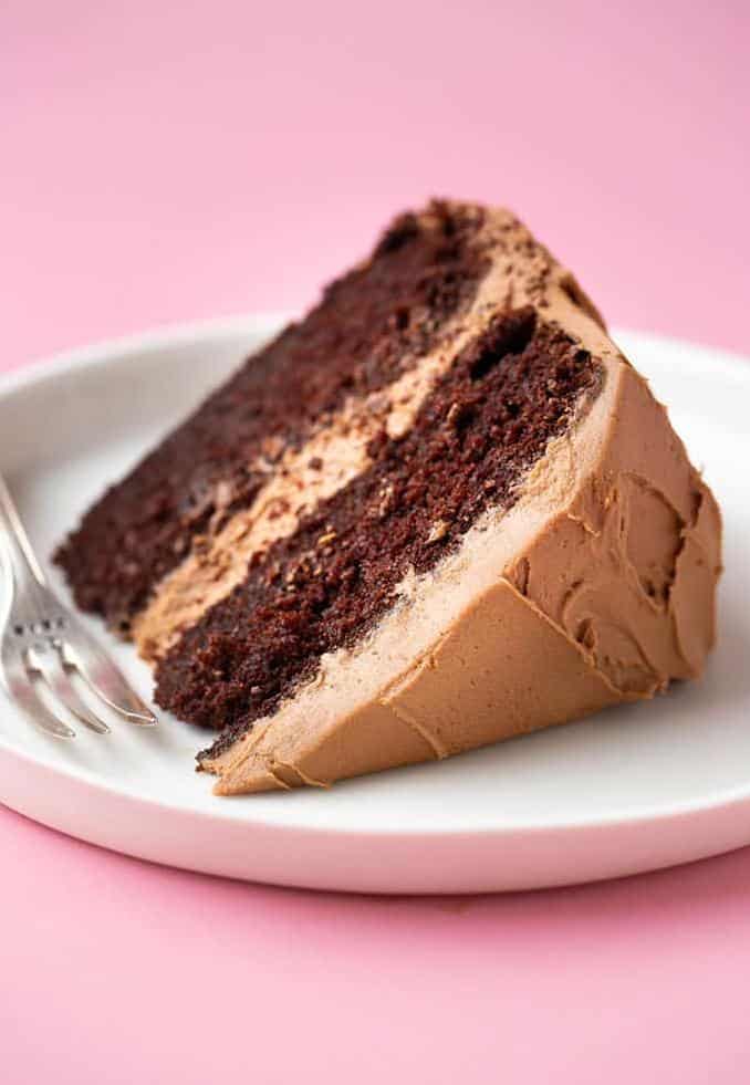  Satisfy your sweet tooth with this fancy fudge cake.