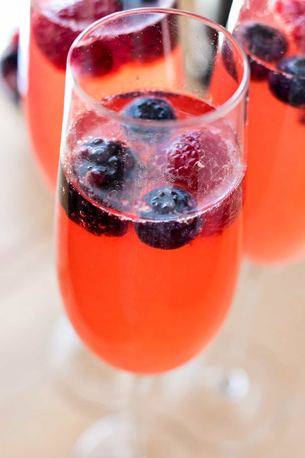  Sip on summer with our Triple Berry Mimosa