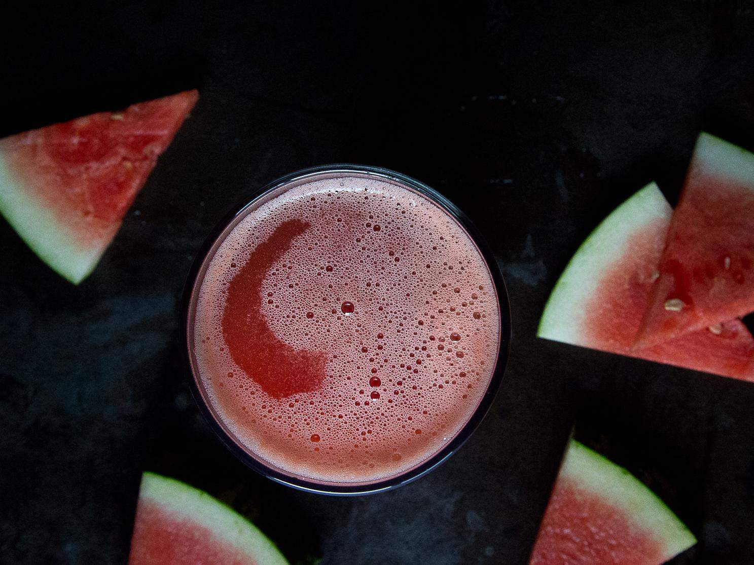  Sip on summer with this refreshing watermelon beer! 🍉🍺