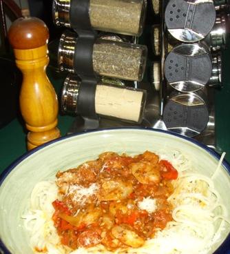 Spaghetti Caruso for 2