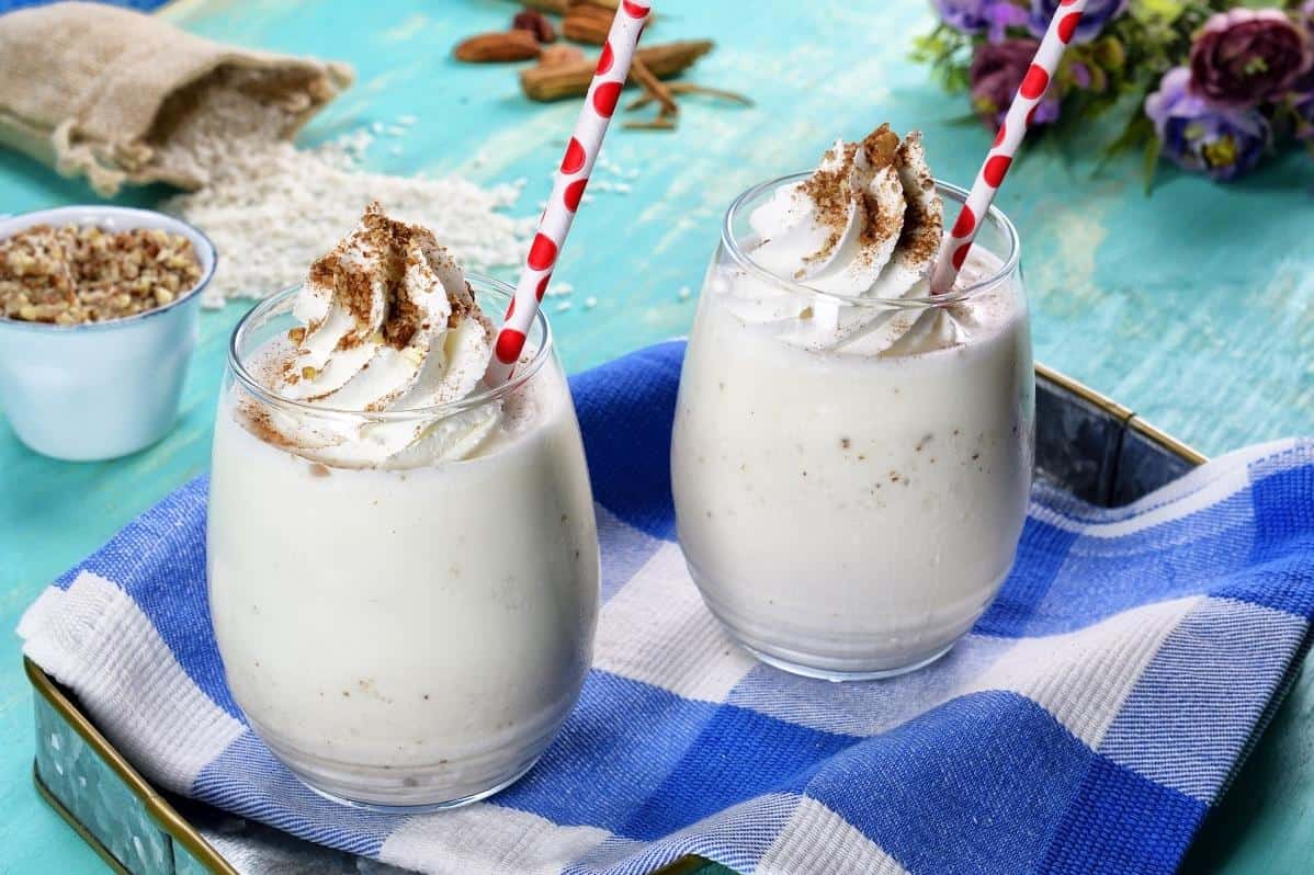  Spice up your life with a little cinnamon in your horchata smoothie.