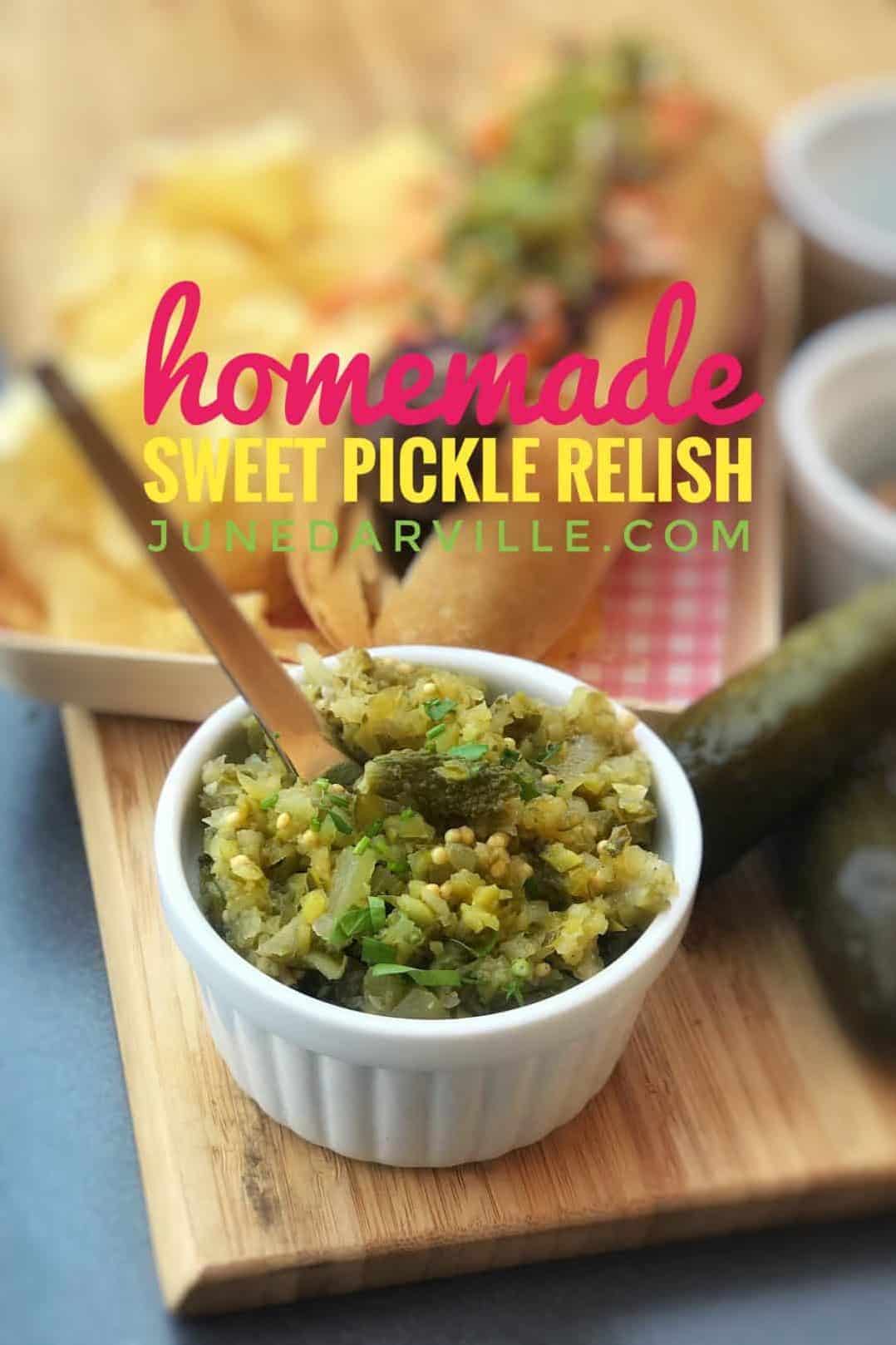 Tangy and Delicious Sweet and Sour Pickle Relish Recipe